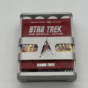 Star Trek The Original TV Series Season 3 Remastered DVD Disc Set
